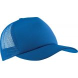 Casquette 5 panneaux Trucker KP111 - Royal Blue