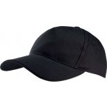 Casquette 5 panneaux sandwich contrasté KP124 - Black