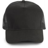 Casquette Trucker 5 panneaux KP137 - Black / Black