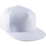 Casquette Snapback 5 panneaux KP139 - White