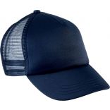 Casquette enfant 5 panneaux trucker KP143 - Navy