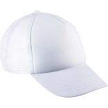 Casquette enfant 5 panneaux trucker KP143 - White