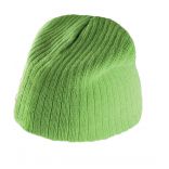 Bonnet tricot côtelé KP517 - Lime