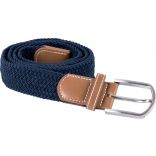 Ceinture tressée élastiquée KP805 - Navy