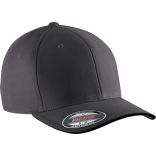 Casquette Flexit® sandwich contrasté 6 panneaux - Deep Grey / Black