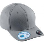 Casquette sport Flexit® cool & dry 6 panneaux KP904 - Grey