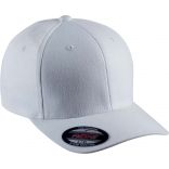 Casquette Flexit® coton brossé 6 panneaux KP907 - White