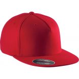 Casquette Flexit® 5 panneaux KP908 - Red