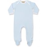 Pyjama bébé LW053 - Pale Blue / White