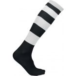 Chaussettes de sport cerclées PA021 - Black / White