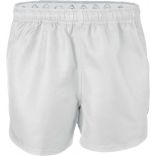 Short rugby Élite unisexe PA138 - White