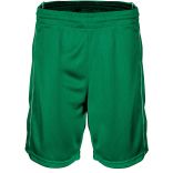 Short femme Basket-ball PA160 - Dark Kelly Green