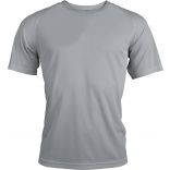 T-shirt homme manches courtes sport PA438 - Fine Grey