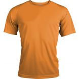 T-shirt homme manches courtes sport PA438 - Orange