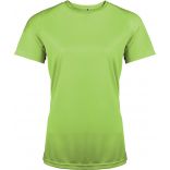 T-shirt femme manches courtes sport PA439 - Lime