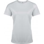 T-shirt femme manches courtes sport PA439 - White