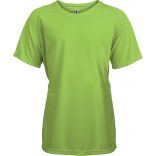 T-shirt enfant manches courtes sport PA445 - Lime