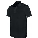 Polo homme manches courtes PA480 - Black