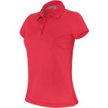 Polo femme manches courtes PA481 - Sporty Red