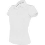 Polo femme manches courtes PA481 - White