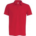 Polo homme sport manches courtes PA482 - Red