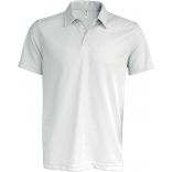 Polo homme sport manches courtes PA482 - White