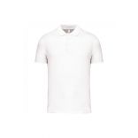 Polo piqué performance homme White - 3XL