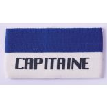 Brassard Capitaine PA677 - White / Royal Blue