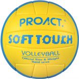 Ballon soft touch beach volley ball PA852 - Yellow / Royal Blue / White