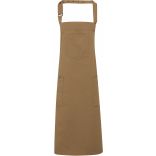 Tablier à bavette "Chino" PR132 - Khaki Beige