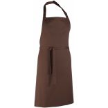 Tablier à bavette "Colours" PR150 - Brown