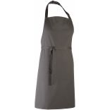 Tablier à bavette "Colours" PR150 - Dark Grey