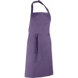 Tablier à bavette "Colours" PR150 - Purple