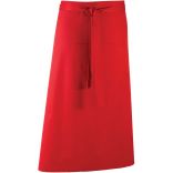 Tablier taille "Colours" PR158 - Red