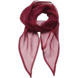 Foulard mousseline PR740 - Burgundy