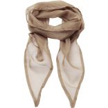 Foulard mousseline PR740 - Khaki Beige