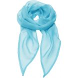 Foulard mousseline PR740 - Turquoise