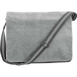 Sac courrier vintage en toile QD610 - Vintage Light Grey