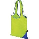 Sac shopping "compact" - Lime / Royal