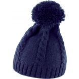 Bonnet à pompon R149X - Navy