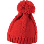 Bonnet à pompon R149X - Red