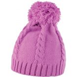 Bonnet à pompon R149X - Shocking Pink