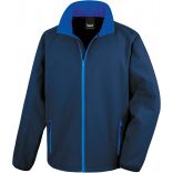 Veste Softshell homme Printable R231M - Navy / Royal