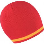 Bonnet "Supporter" R368X - Red / Yellow