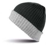 Bonnet "Chunky" - Black / Grey