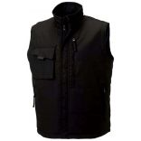 Bodywarmer heavy duty RU014M - Black