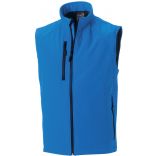 Bodywarmer softshell homme RU141M - Azur Blue