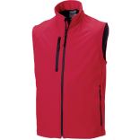 Bodywarmer softshell homme RU141M - Classic Red