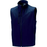 Bodywarmer softshell homme RU141M - French Navy