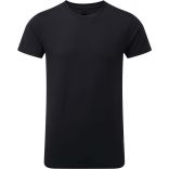 T-shirt polycoton col rond RU165M - Black